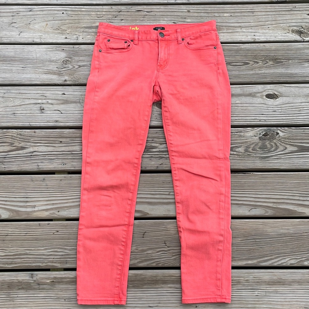J. Crew stretch toothpick jeans